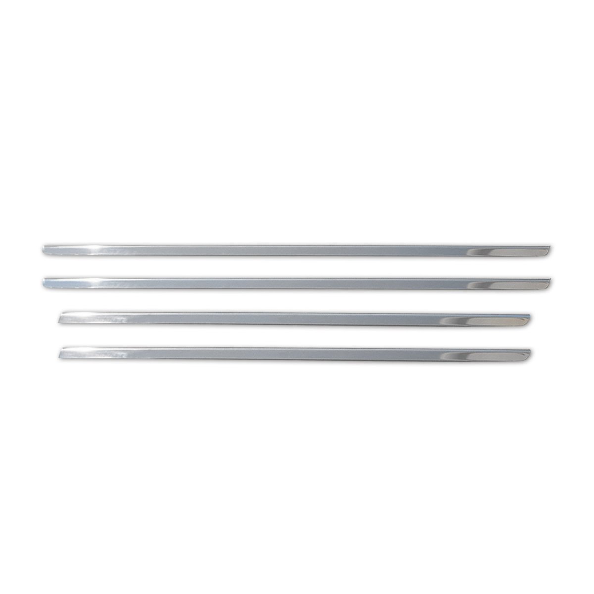 Mercedes-Benz E-Class W211 Window Trim - Omac - S.Steel - Gloss Silver - '03-'09 Mercedes-Benz E-Class W211 Window Trim - Omac - S.Steel - Gloss Silver - '03-'09